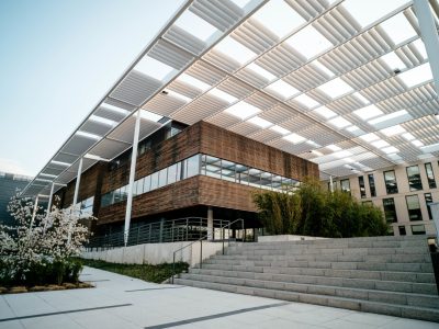 The beautiful modern building- modern architecture